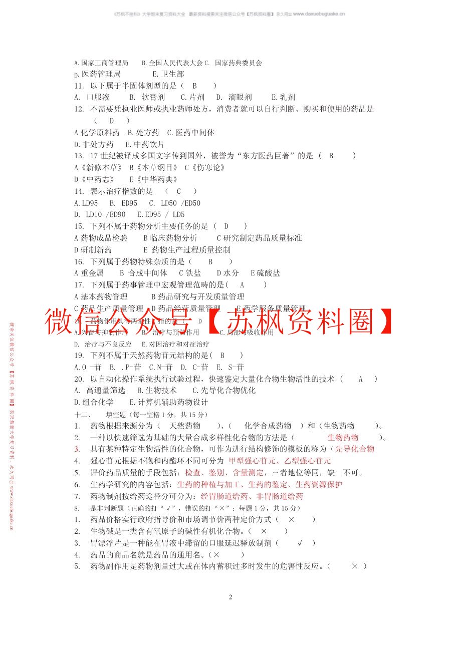 药学导论